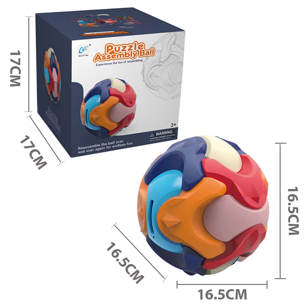 Dollcini Készségfejlesztő Puzzle Labda – Játék 3 Éves Kortól