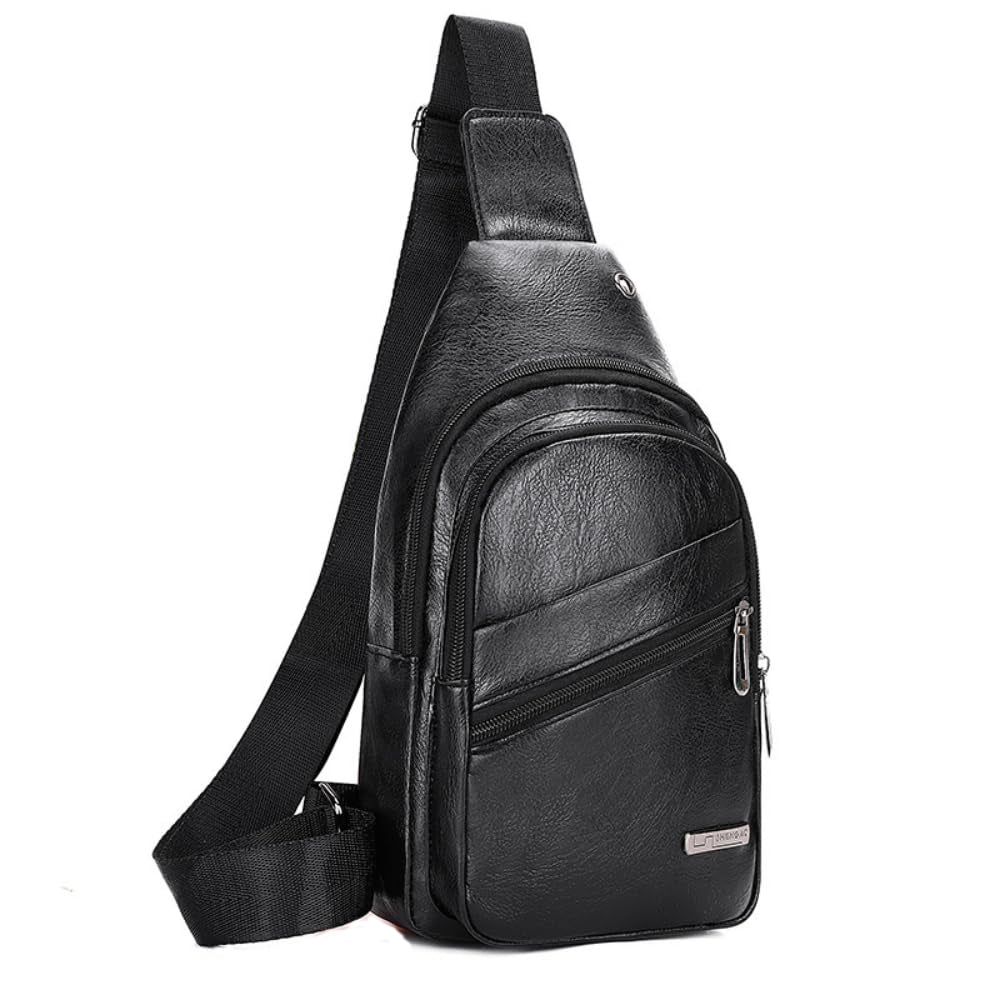 Dollcini Férfi Műbőr Válltáska – Stílusos és Kompakt Urban Crossbody