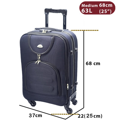 Dollcini Puhafedeles Bőrönd – 4 Kerekes, Bővíthető, Külön vagy Szettben