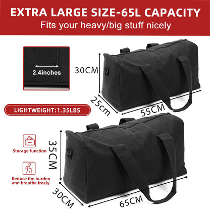 Dollcini Vízálló Sporttáska – 65 Literes, Utazáshoz, Edzőterembe