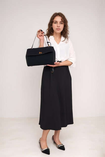 Dollcini Vintage Női Válltáska – Prémium Műbőr Táska