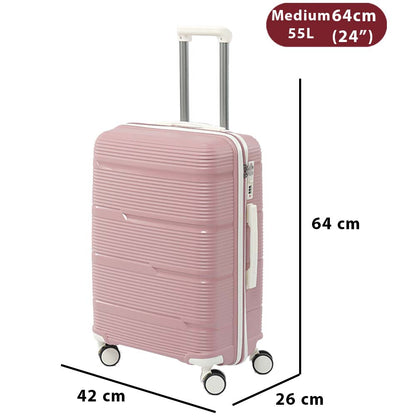 Dollcini Világjáró Bőrönd Szett – Könnyű és Erős Utazóbőröndök