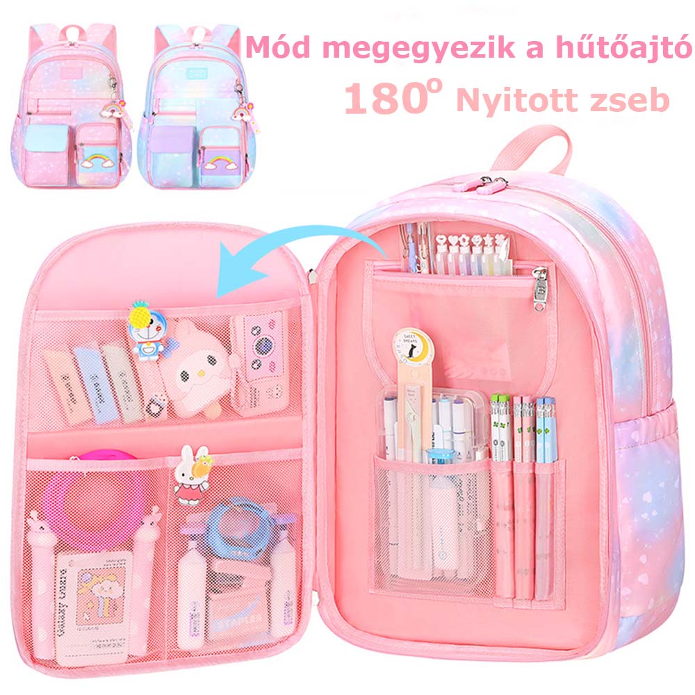 Dollcini Stílusos Hátizsák Lányoknak – Elegáns és Praktikus Iskolatáska