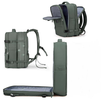 Dollcini Vízálló Férfi Utazóhátizsák – Karcálló, Dupla Cipzár