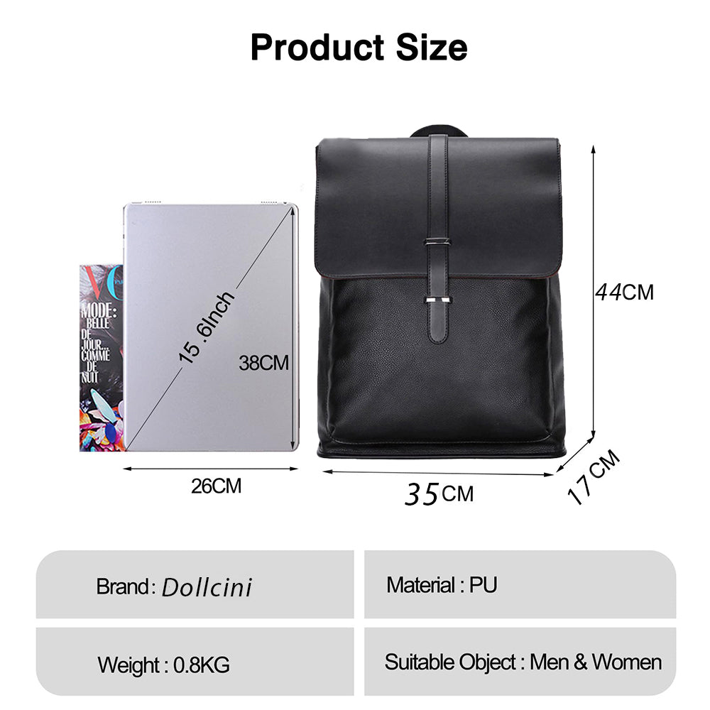 Dollcini Elegance Férfi Hátizsák – Prémium Vízálló Nylon Laptoptáska