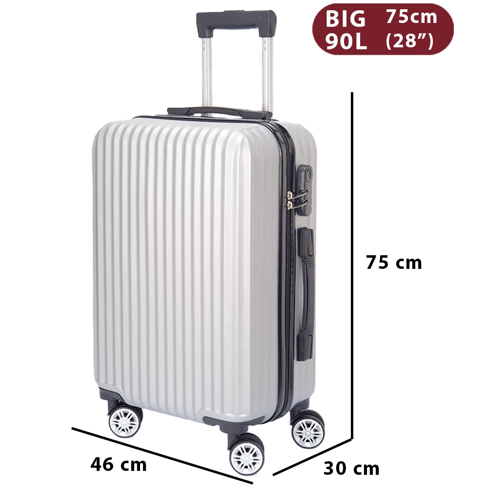 Dollcini Világjáró Bőrönd Szett – 3 darabos, Több Színben