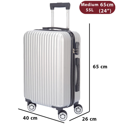 Dollcini Világjáró Bőrönd Szett – 3 darabos, Több Színben