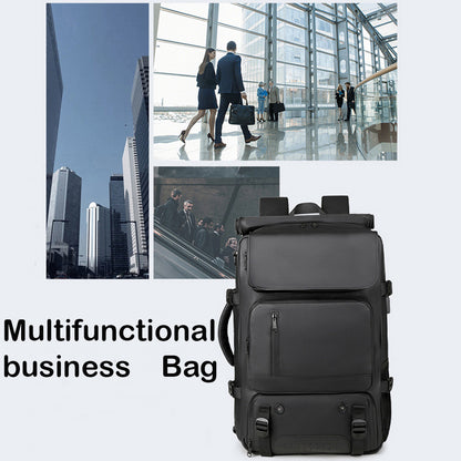 Dollcini Férfi Utazó Hátizsák – Nagy Kapacitású, Vízálló, USB-Porttal