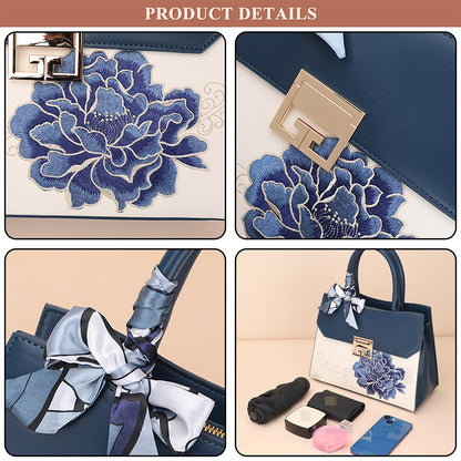 Dollcini Hímzett Női Kézitáska – Elegáns Alkalmi Táska