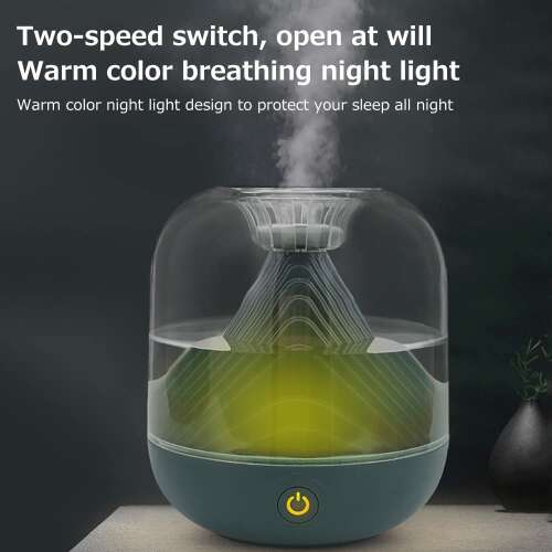 Dollcini Otthon Párásító – Melegfényű Aromaterápiás Illóolaj Diffúzor Dekor