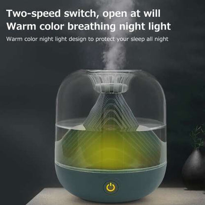 Dollcini Otthon Párásító – Melegfényű Aromaterápiás Illóolaj Diffúzor Dekor