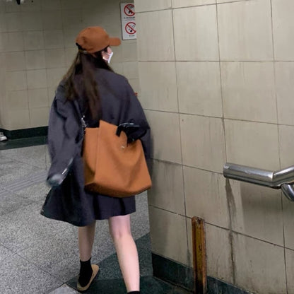 Dollcini Elegáns Női Laptoptáska – Professzionális Műbőr, Barna