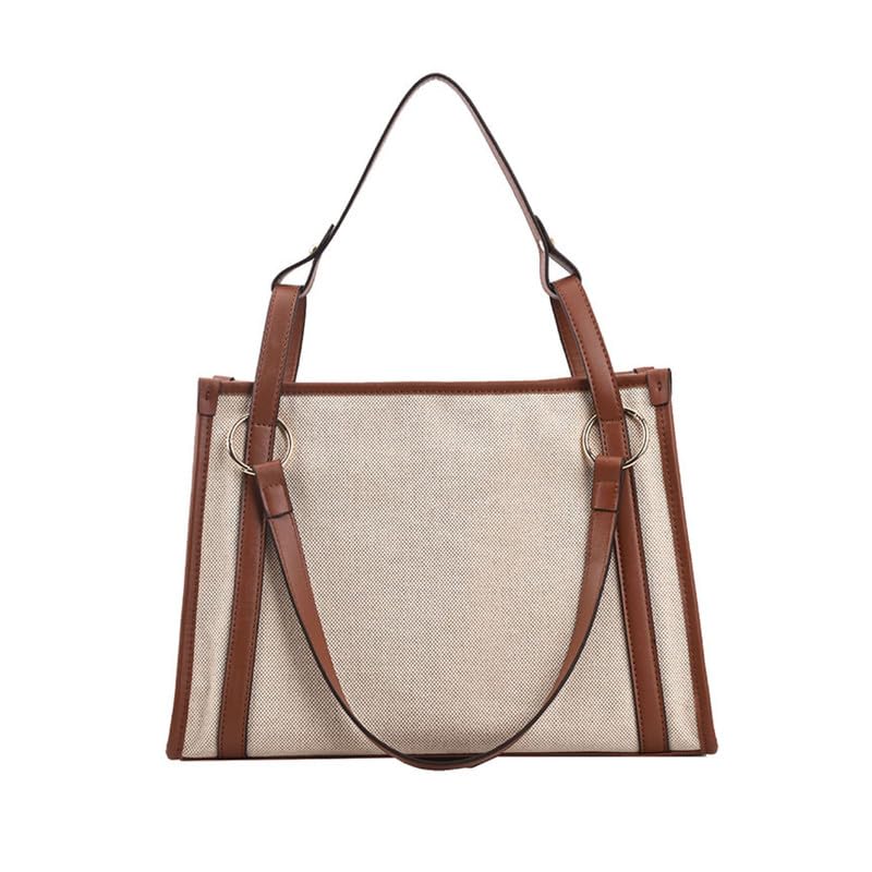 Dollcini Női Vászon Hordtáska – Alkalmi Cipzáras Válltáska Utazáshoz