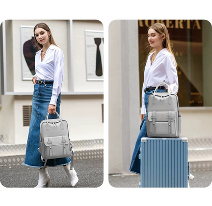 Dollcini, Unisex Üzleti Utazó Hátizsák – 16” Laptophoz, Bővíthető, Vízálló (36–55L)