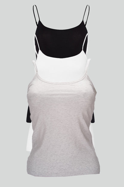 Dollcini Spagettipántos Női Trikó Szett - 3 db-os Csomag