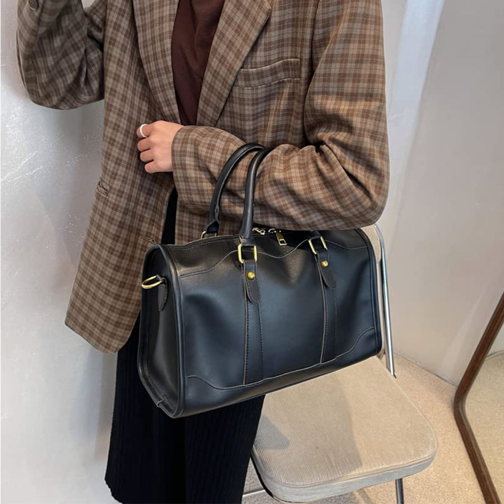 Dollcini Vintage Válltáska – Cipzáras Műbőr Női Kézitáska, Állítható Pánt