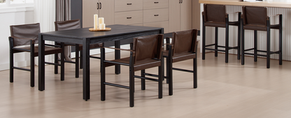 Dollcini Otthon Modern Karfás Bárszék – Prémium Bőr, 2 darabos szett