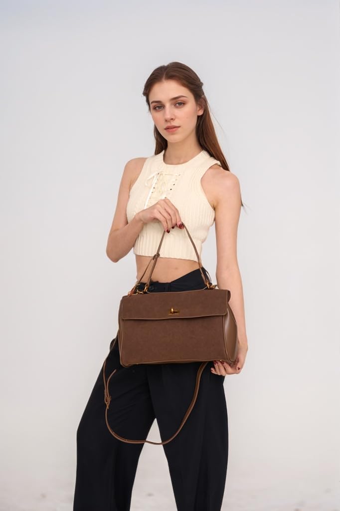 Dollcini Vintage Női Válltáska – Prémium Műbőr Táska