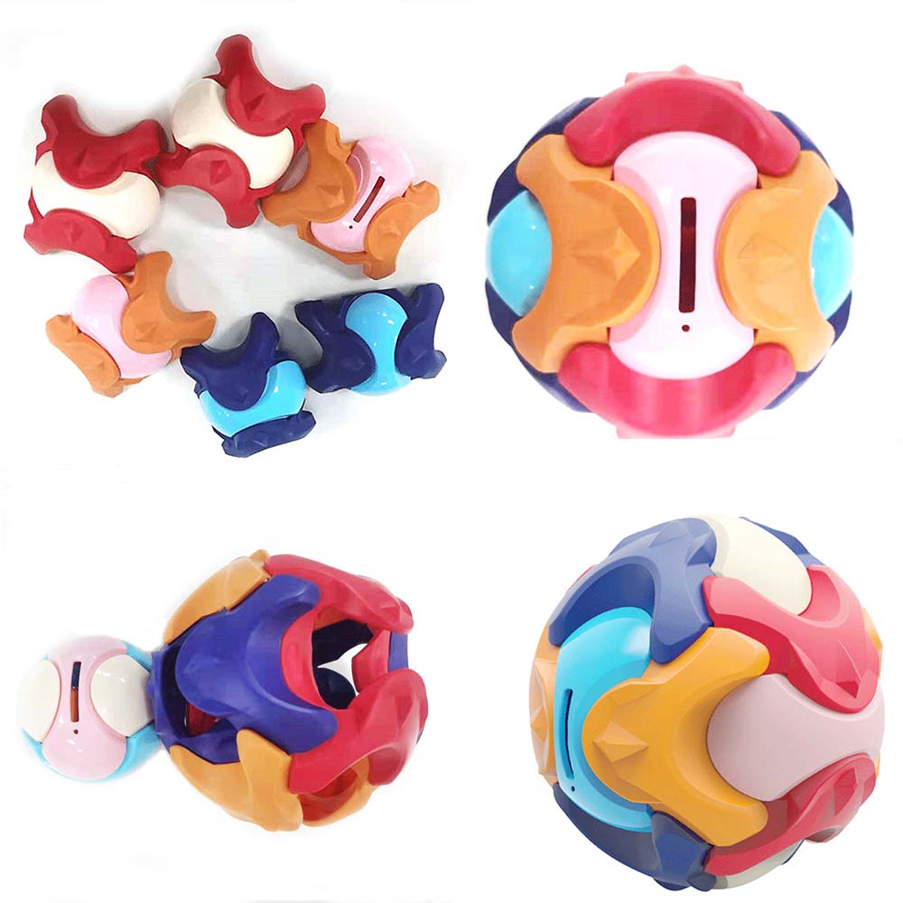 Dollcini Készségfejlesztő Puzzle Labda – Játék 3 Éves Kortól