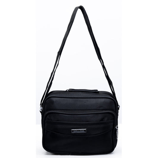 Dollcini Férfi Válltáska – Elegáns és Praktikus, Fekete