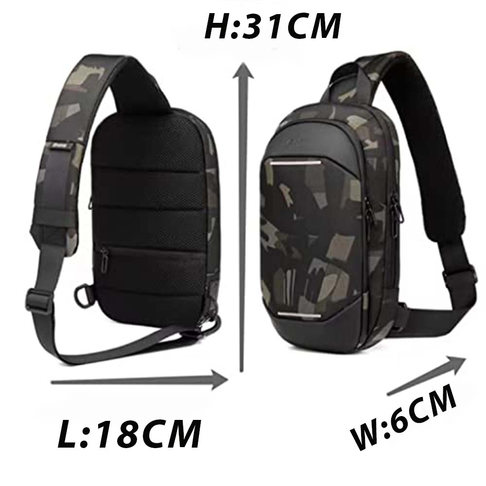 Dollcini Karcálló Férfi Üzleti Oldaltáska – Vízálló, Kopásálló