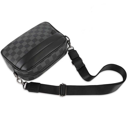 Dollcini Elegáns Férfi Üzleti Válltáska – Vízálló, Karcálló, Fekete