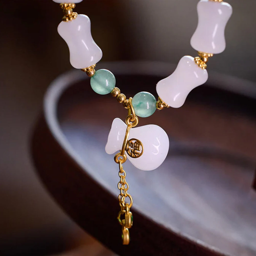 Dollcini Jáde Kristálykarkötő – Feng Shui Szerencseékszer