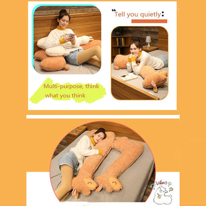 Dollcini Puha Alpaka Plüssjáték – Ölelnivaló Állatfigura 109 cm