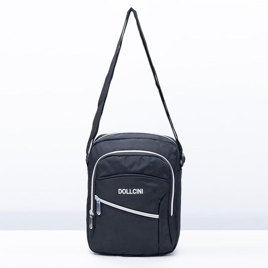 Dollcini Klasszikus Férfi Válltáska – Elegáns Fekete Színben