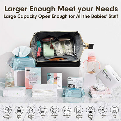 Dollcini Multifunkciós Babahátizsák – Összecsukható Babaággyal