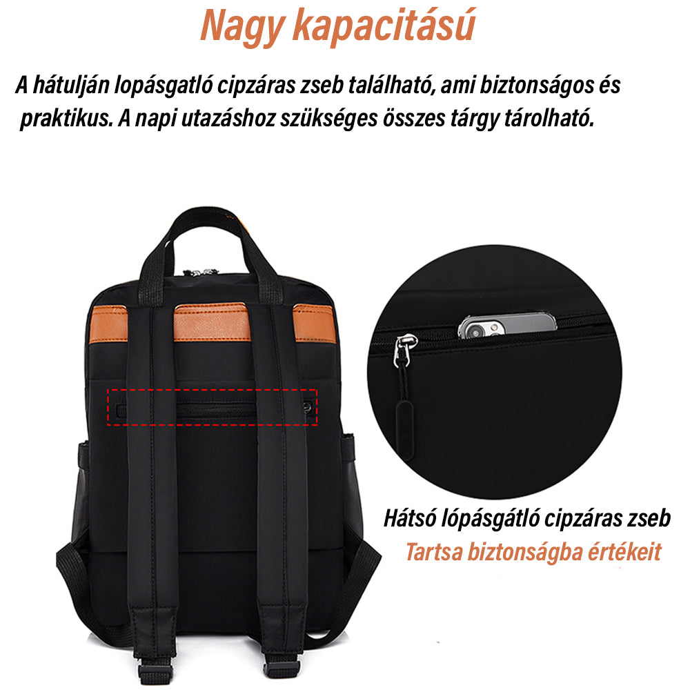 Dollcini Vízálló Laptop Hátizsák 13.3”-os Laptophoz – Elegáns és Kompakt