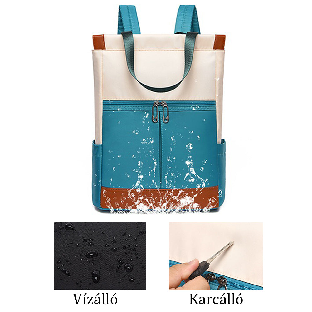 Dollcini Vízálló Hátizsák – Ergonomikus, Lopásgátló Zsebbel