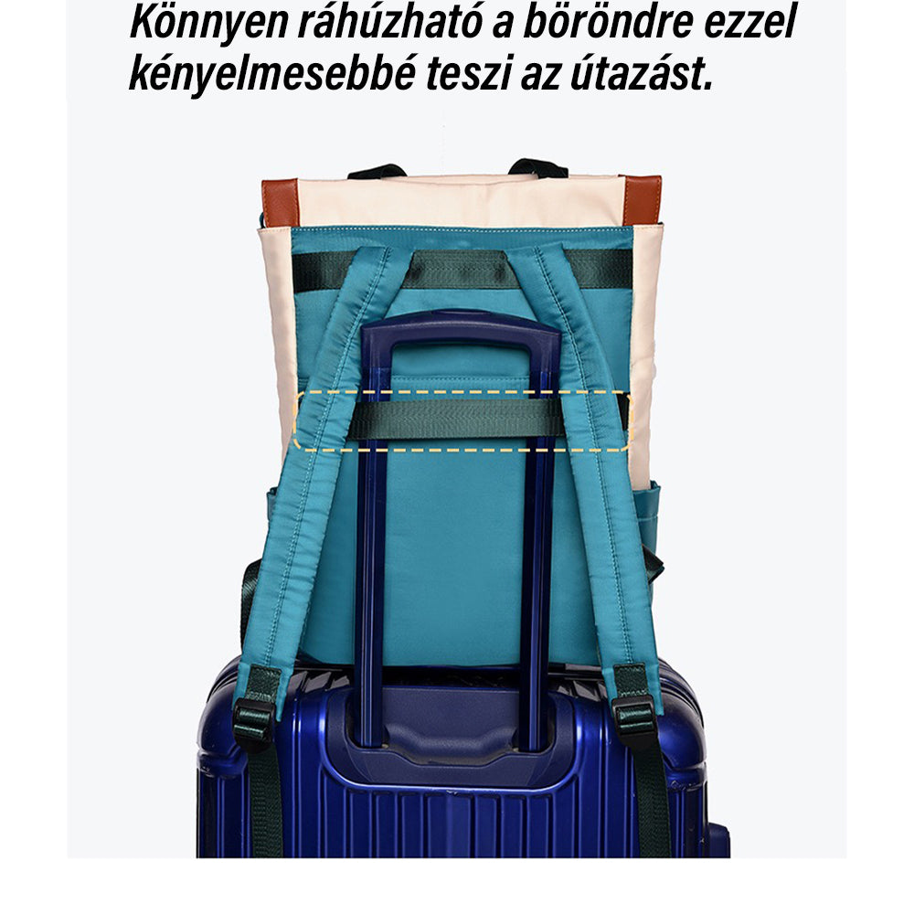 Dollcini Vízálló Hátizsák – Ergonomikus, Lopásgátló Zsebbel