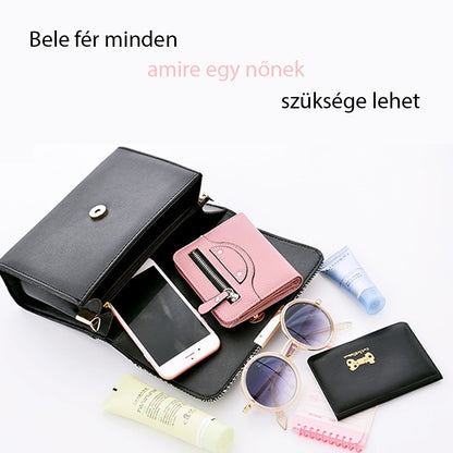 Dollcini Elegáns Női Oldaltáska – Kompakt Műbőr Futártáska